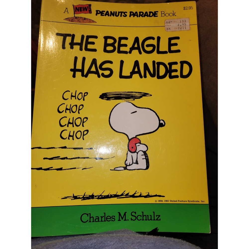 a First Edition Book 1977 The Beagle Has Landed Snoopy Book